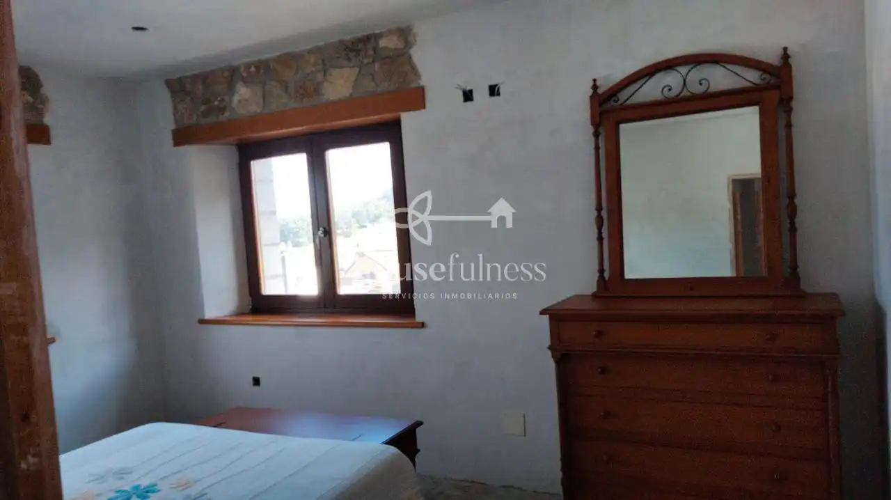 Bedroom of Houses for sale in O Vicedo   with Heating, Private garden and Storage room