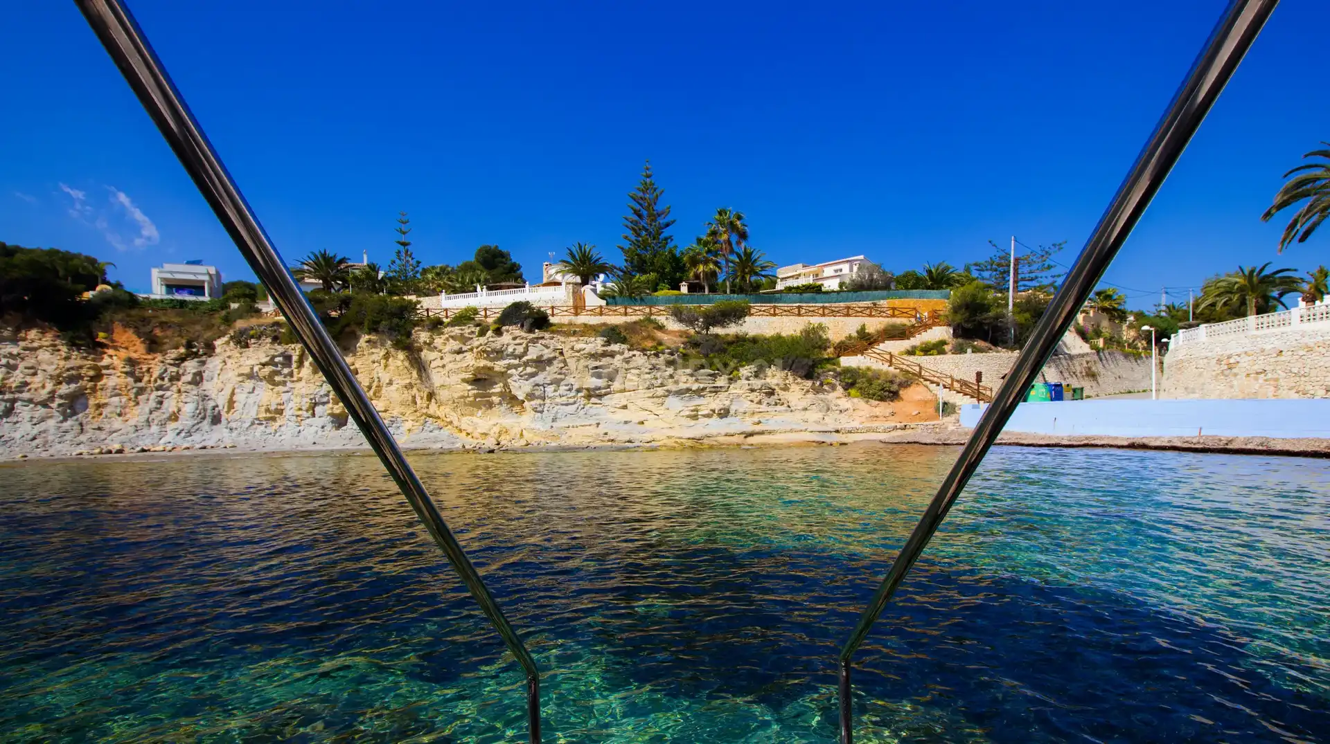 Piscina de Apartament de lloguer en Calpe / Calp amb Aire condicionat, Rentadora i Microones