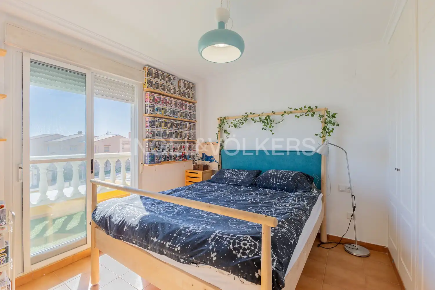 Bedroom of Houses for rent in Cullera  with Air Conditioner, Heating and Private garden
