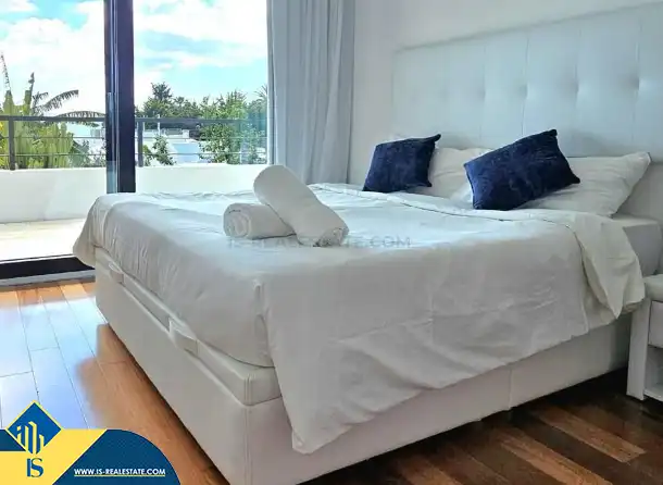 Bedroom of Houses for sale in Santa Eulària des Riu  with Terrace, Swimming Pool and Furnished