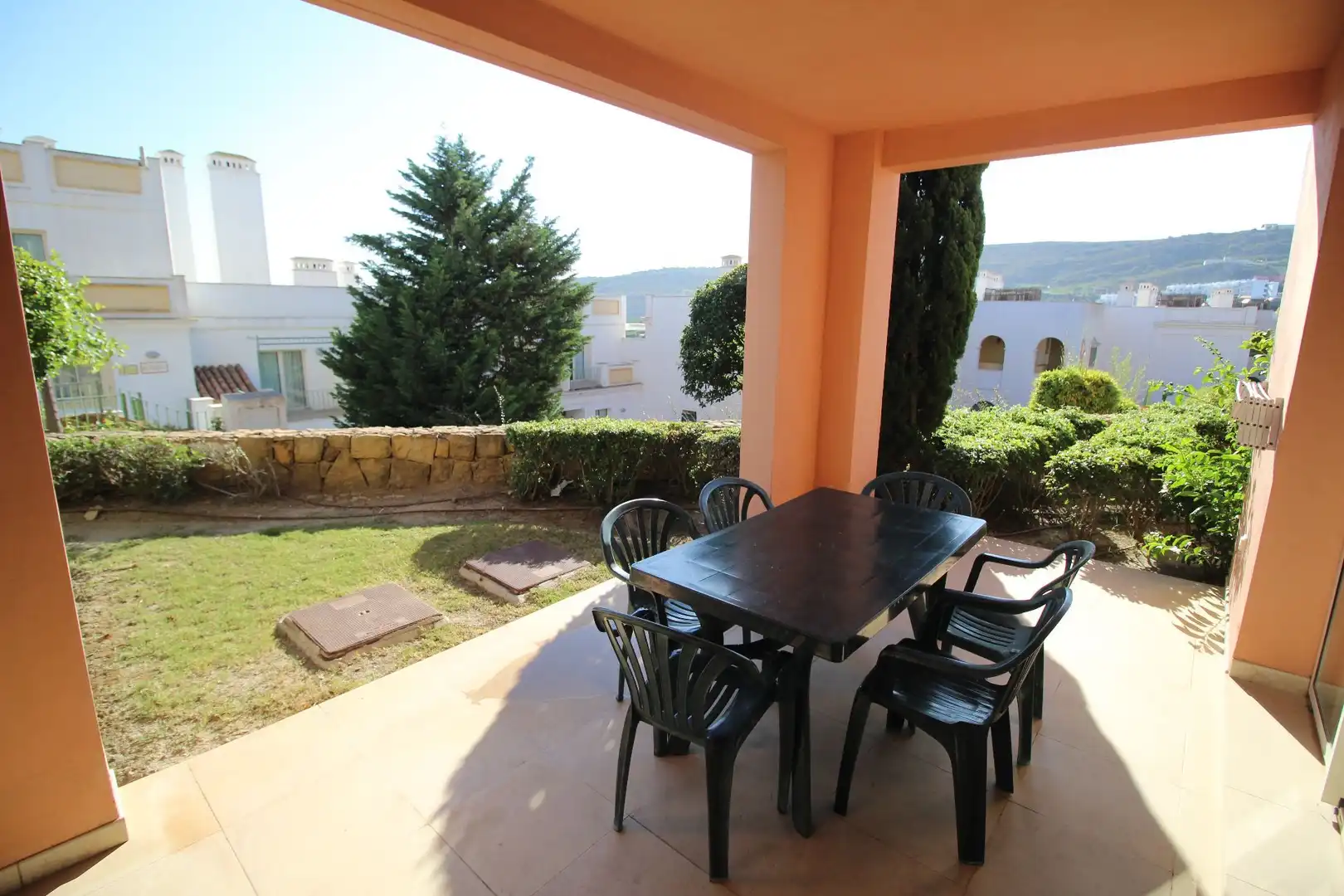 Garden of Apartments for sale in Manilva  with Air Conditioner, Heating and Terrace