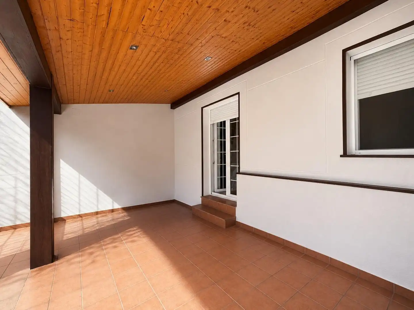 Terrassa de Casa adosada en venda en San Martín de la Vega amb Aire condicionat, Calefacció i Moblat