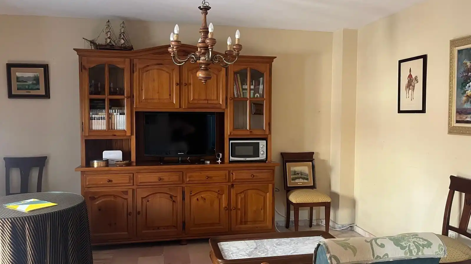 Sala de estar de Piso de alquiler en Sevilla
