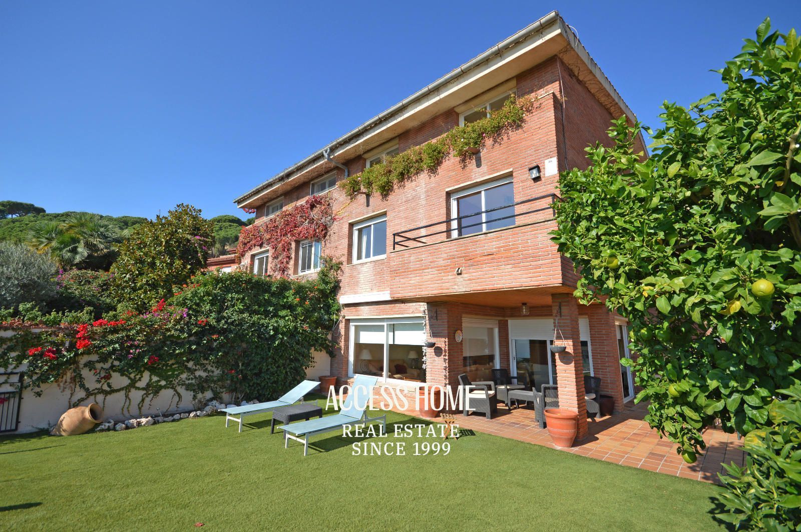 Garden of House or chalet to rent in Teià  with Heating and Furnished