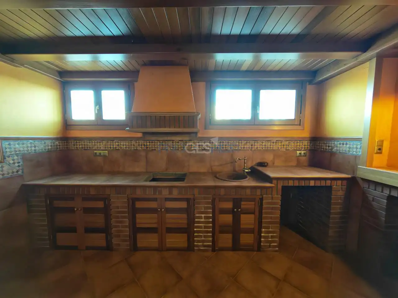 Cocina de Casa o chalet en venta en Sariegos con Calefacción, Jardín privado y Terraza