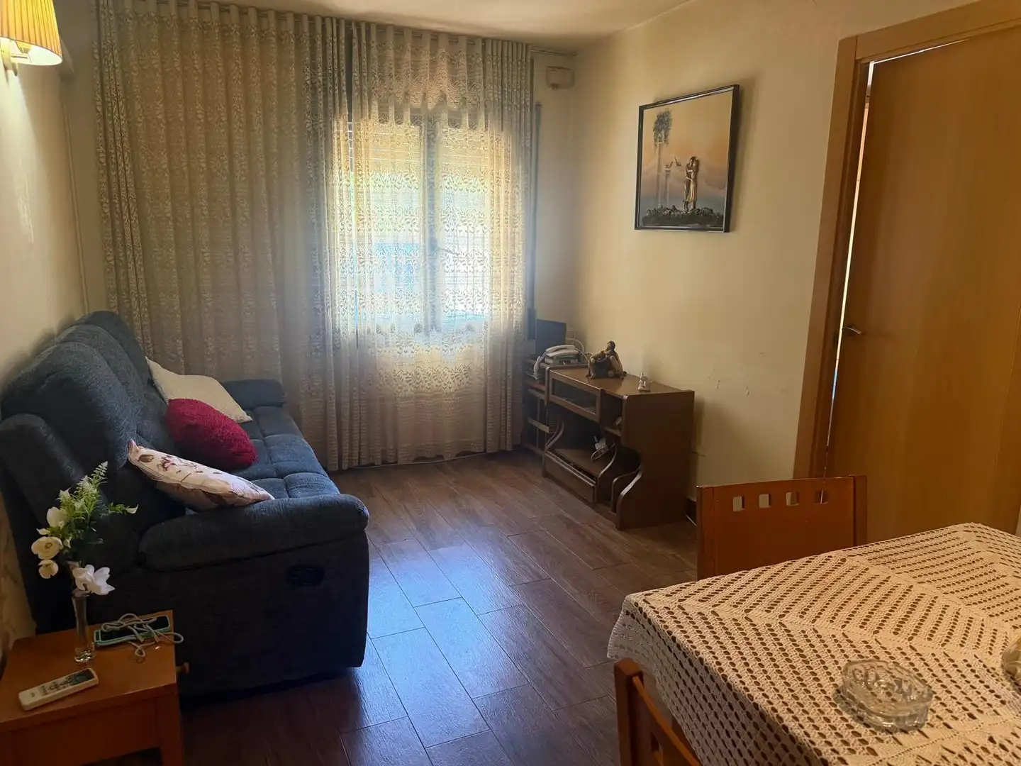Living room of Flat for sale in Barcelona  with Air Conditioner and Furnished