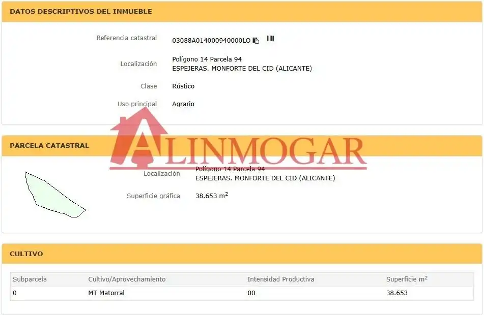 Terreno residencial en venta en Agost, imagen 10