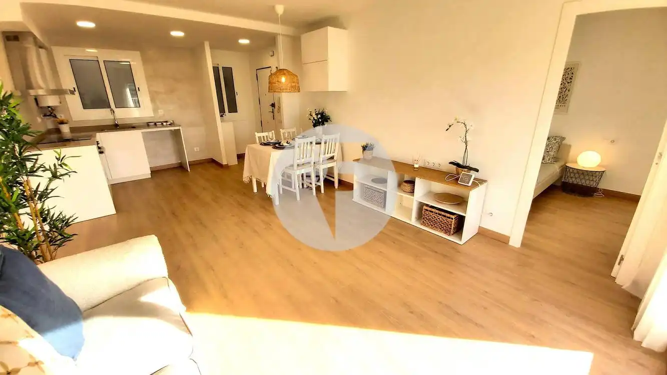 Wohnzimmer von Dachboden zum Verkauf in Rubí mit Terrasse