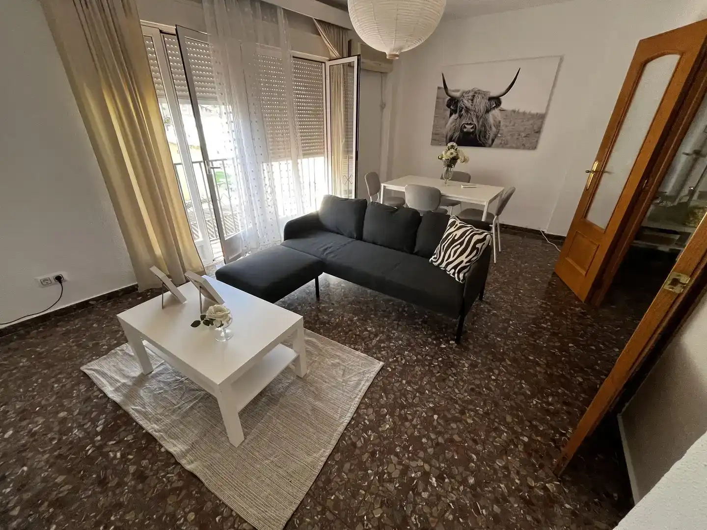 Wohnzimmer von Wohnung zur Miete in Mancha Real mit Möbliert und Balkon