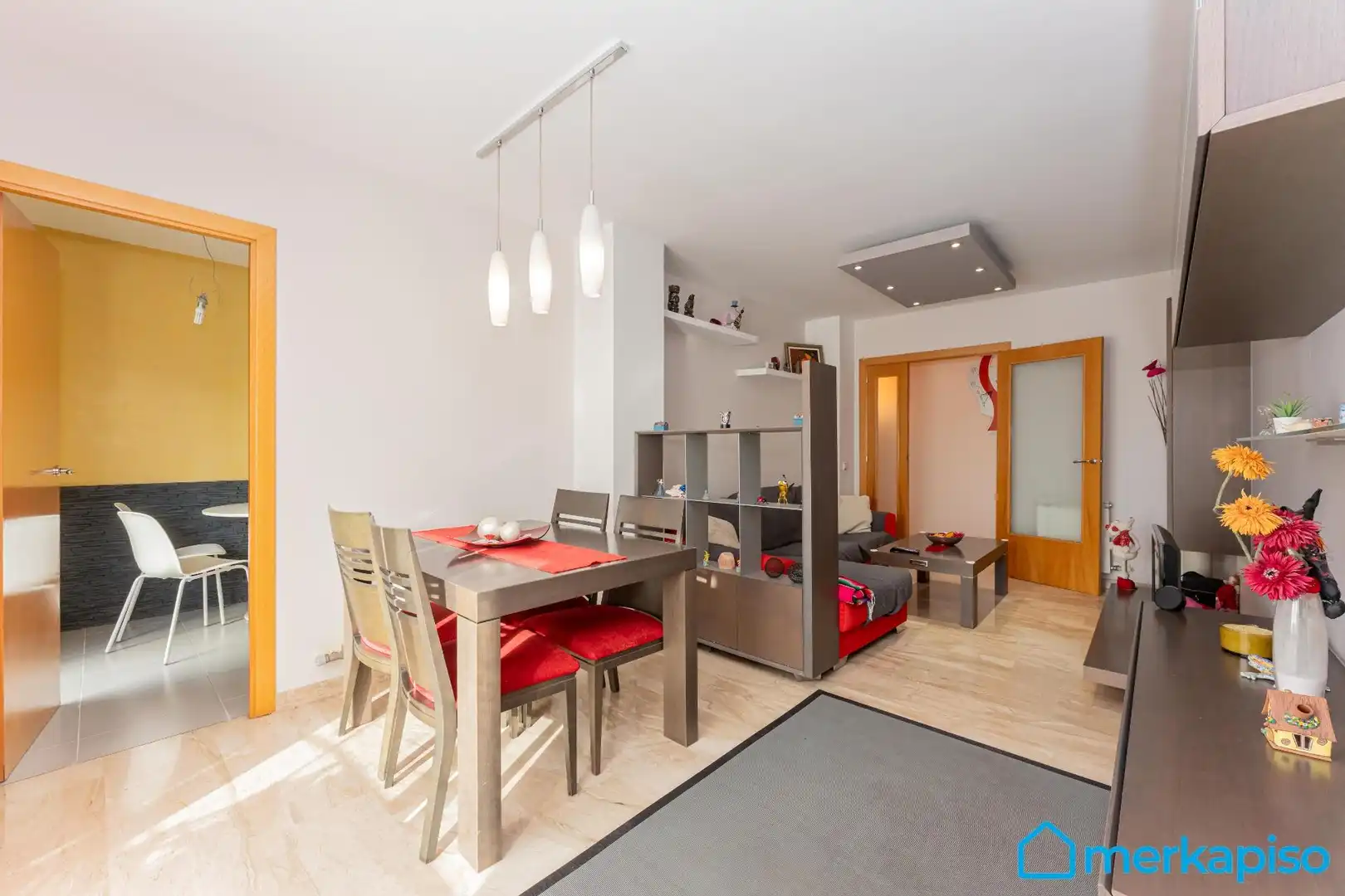 Sala de estar de Piso en venta en Viladecans con Calefacción, Parquet y Balcón