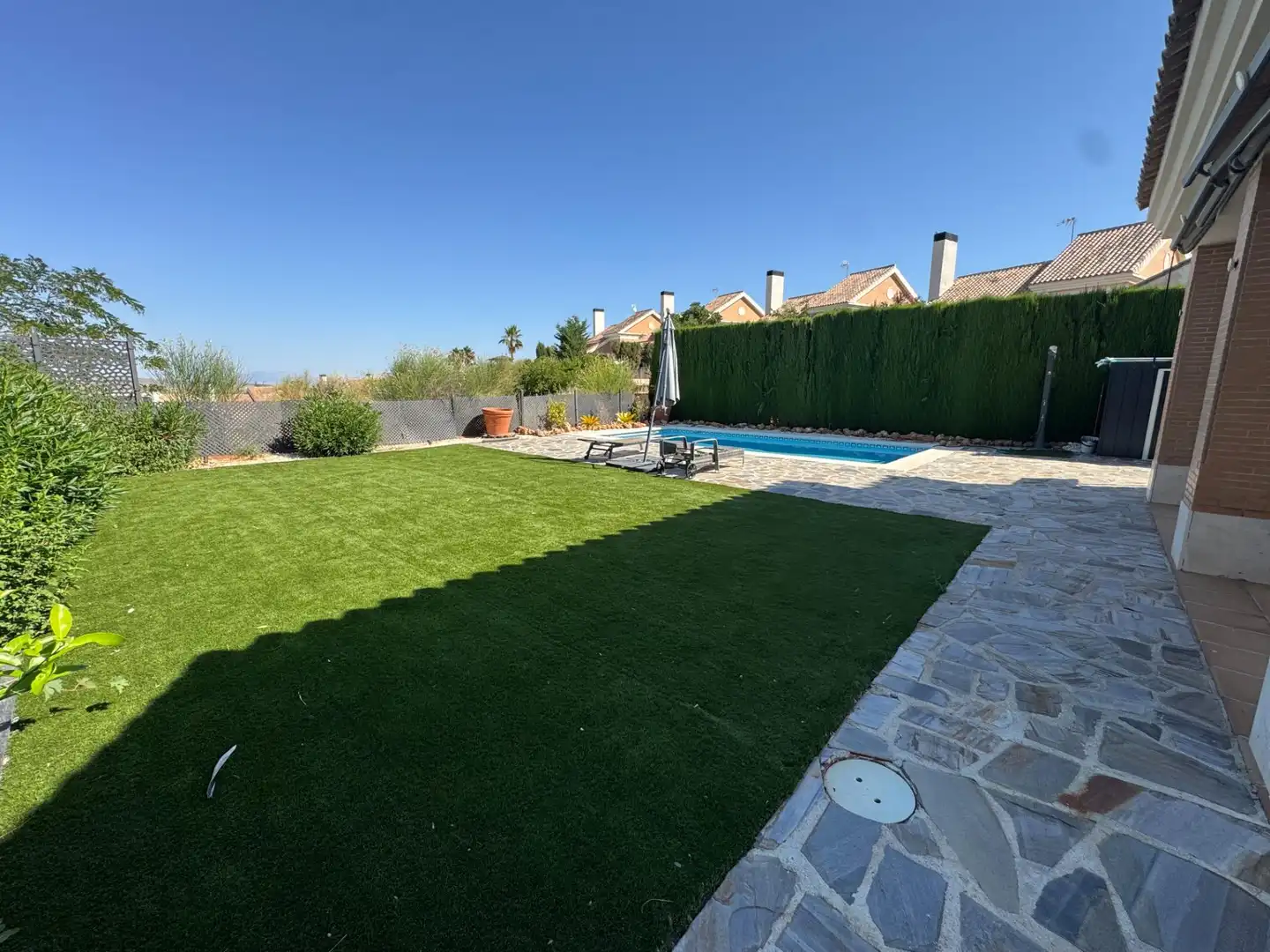 Piscina de Casa o xalet de lloguer en Villa de Otura amb Aire condicionat, Calefacció i Jardí privat