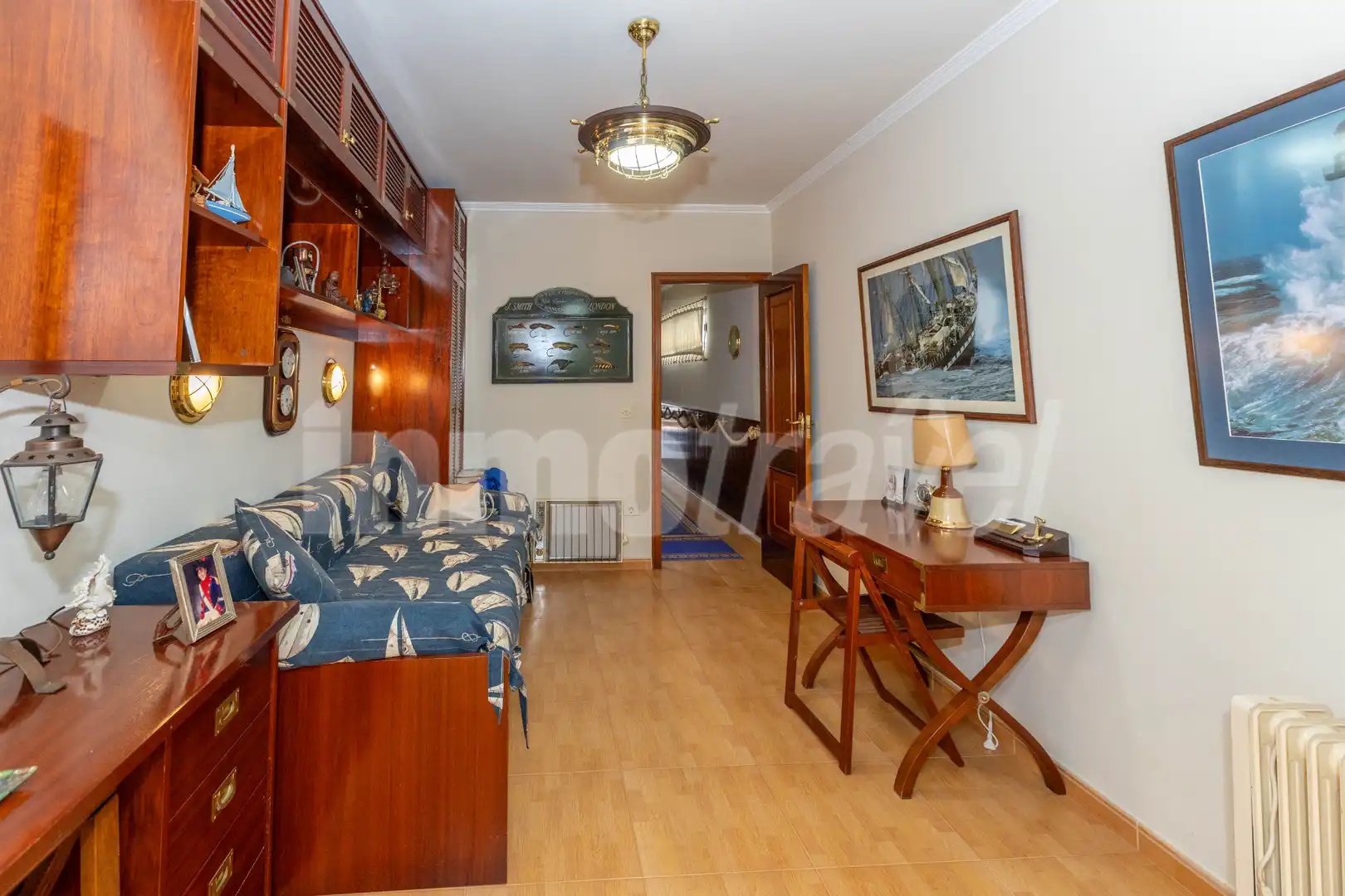 Wohnzimmer von Wohnung zum Verkauf in Sanxenxo mit Privatgarten, Terrasse und Möbliert