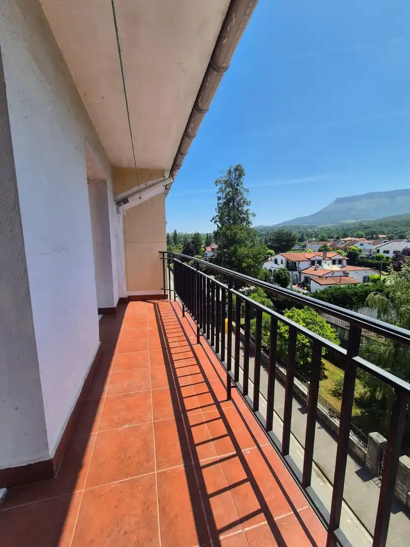 Balcony of Flat for sale in Valle de Mena