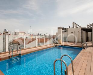 Piscina de Apartament de lloguer en  Madrid Capital amb Aire condicionat, Calefacció i Moblat
