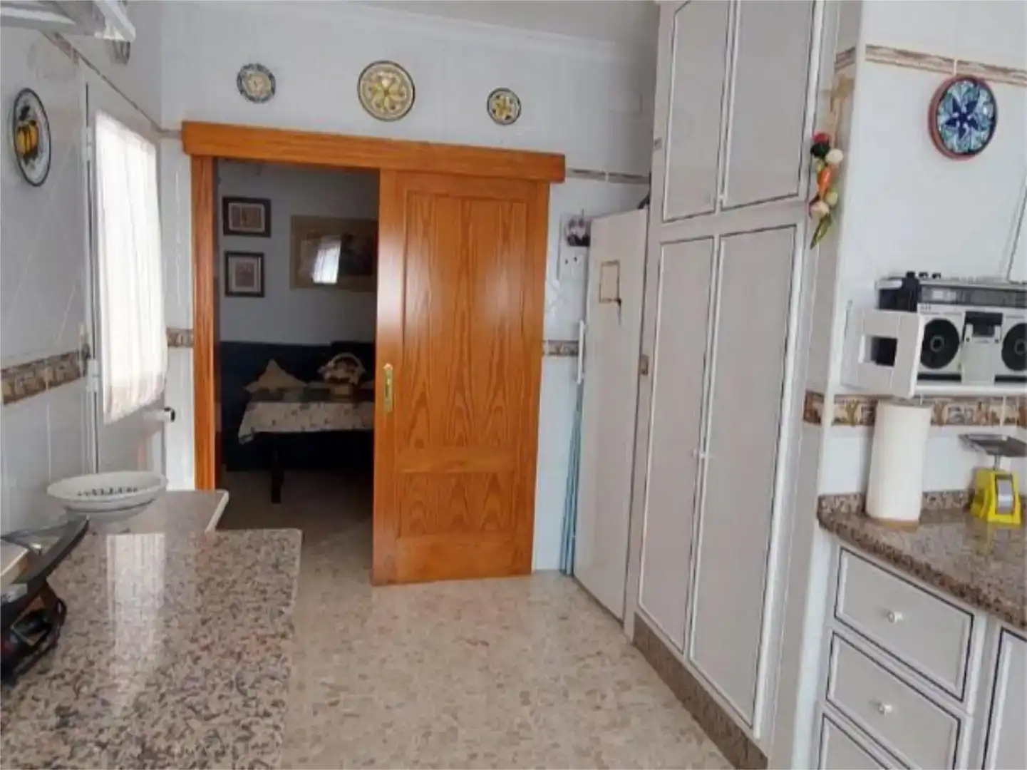 Cuina de Casa adosada en venda en Castilblanco de los Arroyos amb Aire condicionat, Jardí privat i Traster