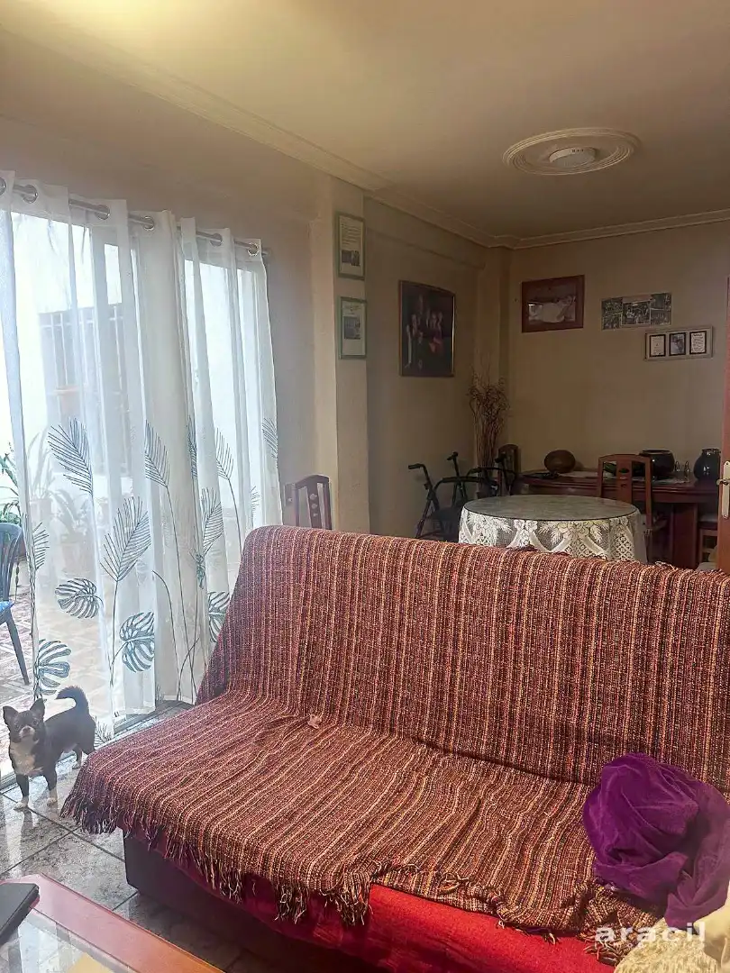 Sala d'estar de Pis en venda en Alcoy / Alcoi amb Terrassa i Moblat