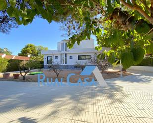 Exterior view of House or chalet for sale in San Vicente del Raspeig / Sant Vicent del Raspeig  with Private garden, Terrace and Swimming Pool