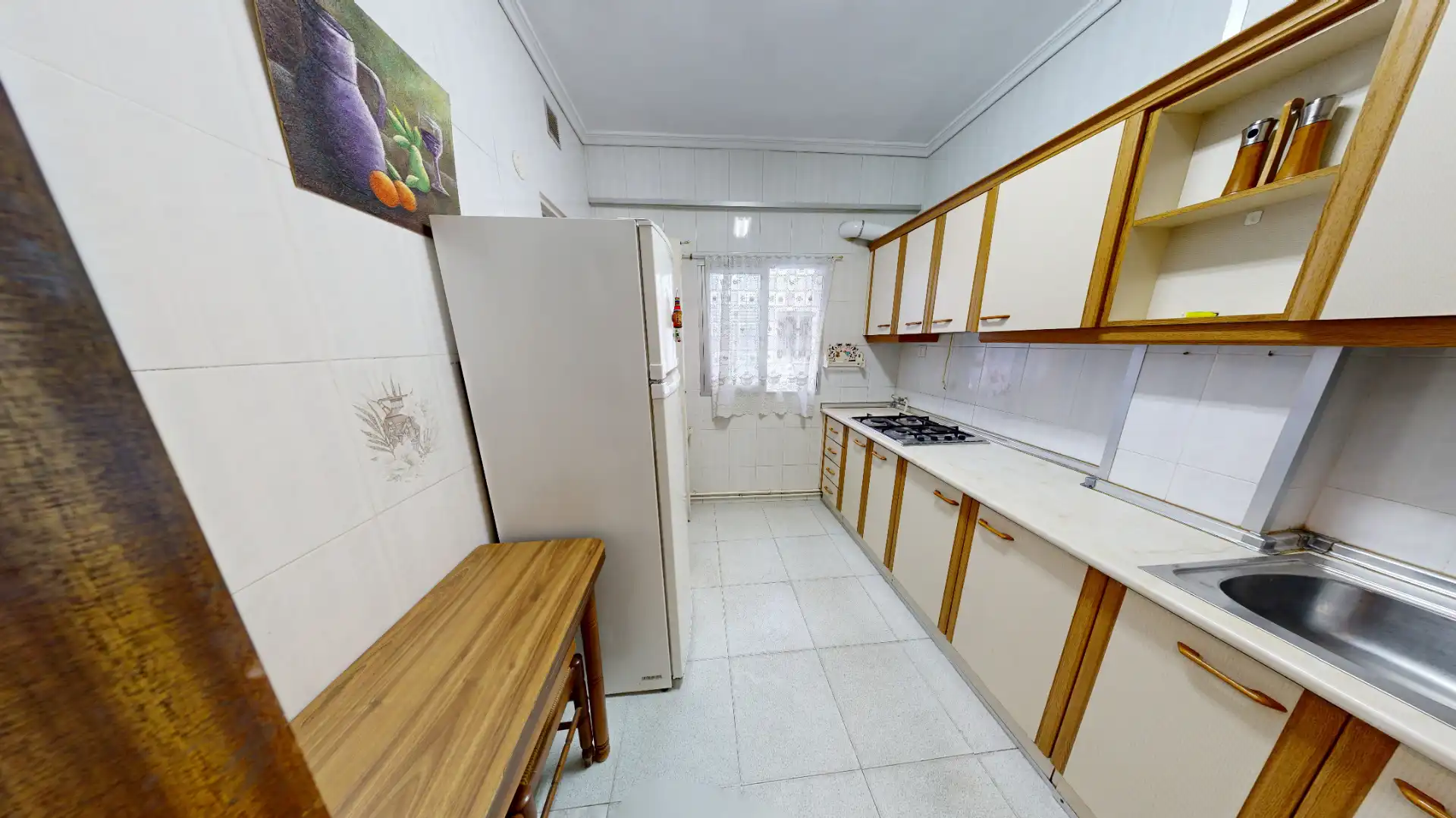 Cocina de Piso en venta en Albacete con Calefacción, Trastero y Amueblado