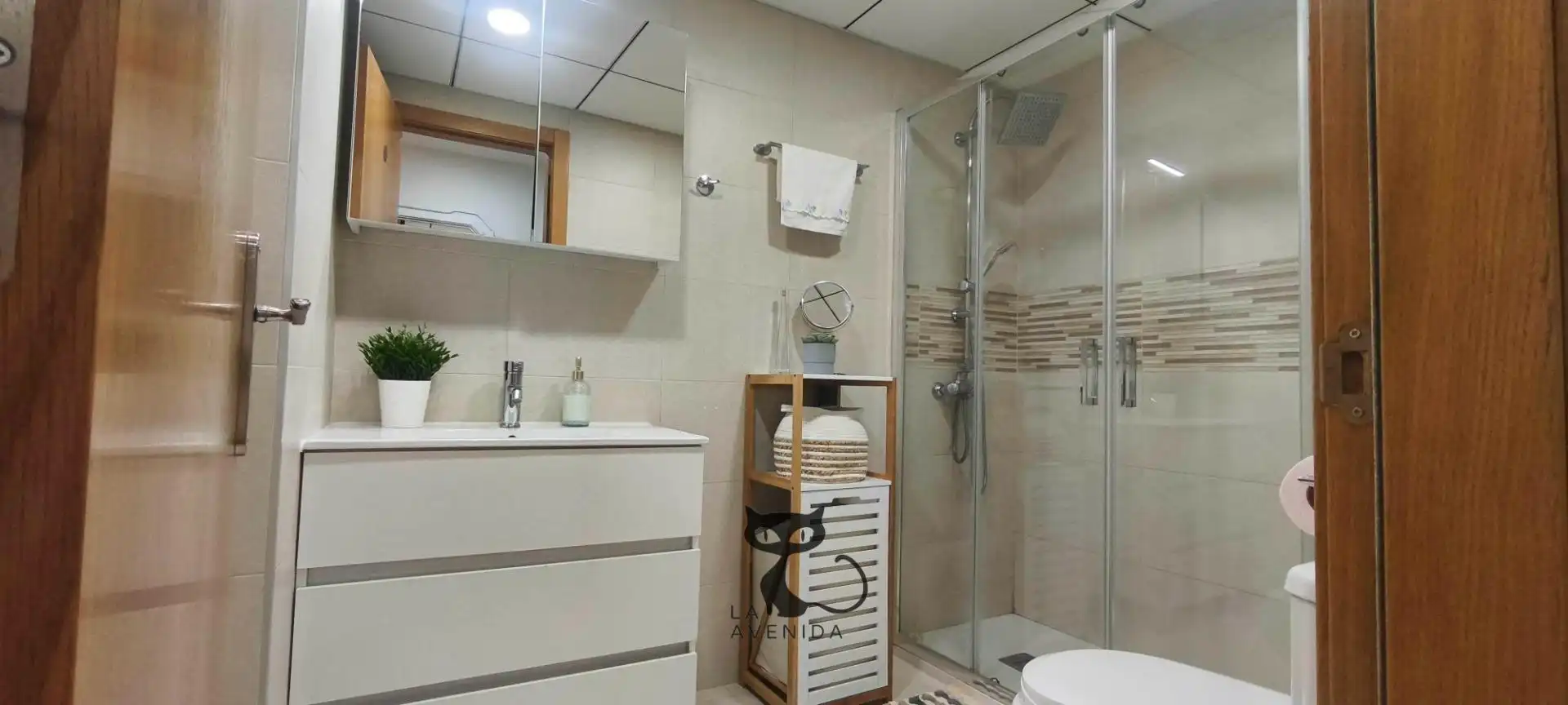Baño de Apartamento en venta en Alfafar con Aire acondicionado
