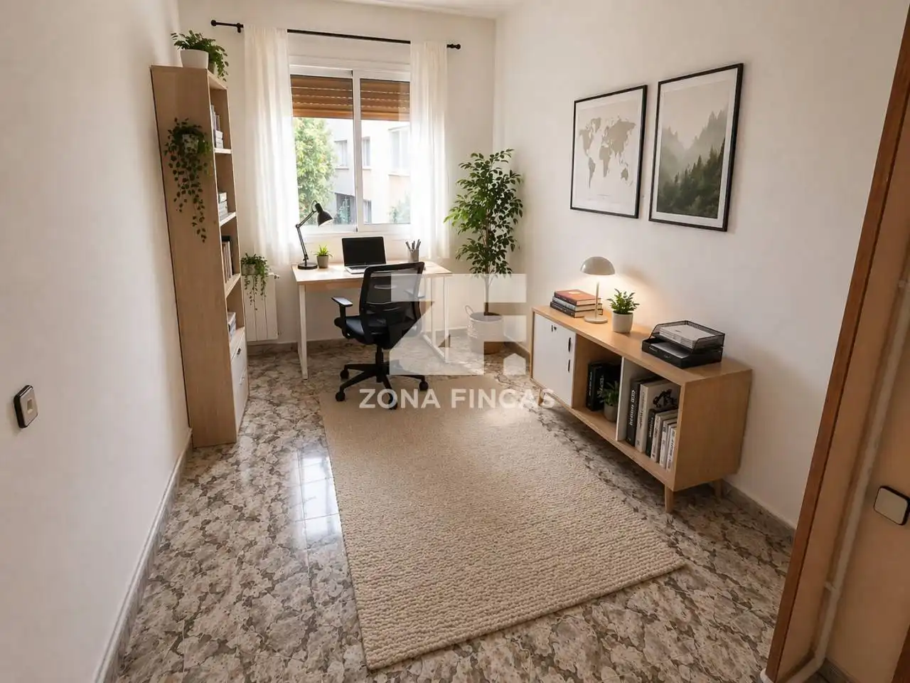 Sala d'estar de Pis en venda en Santa Coloma de Gramenet
