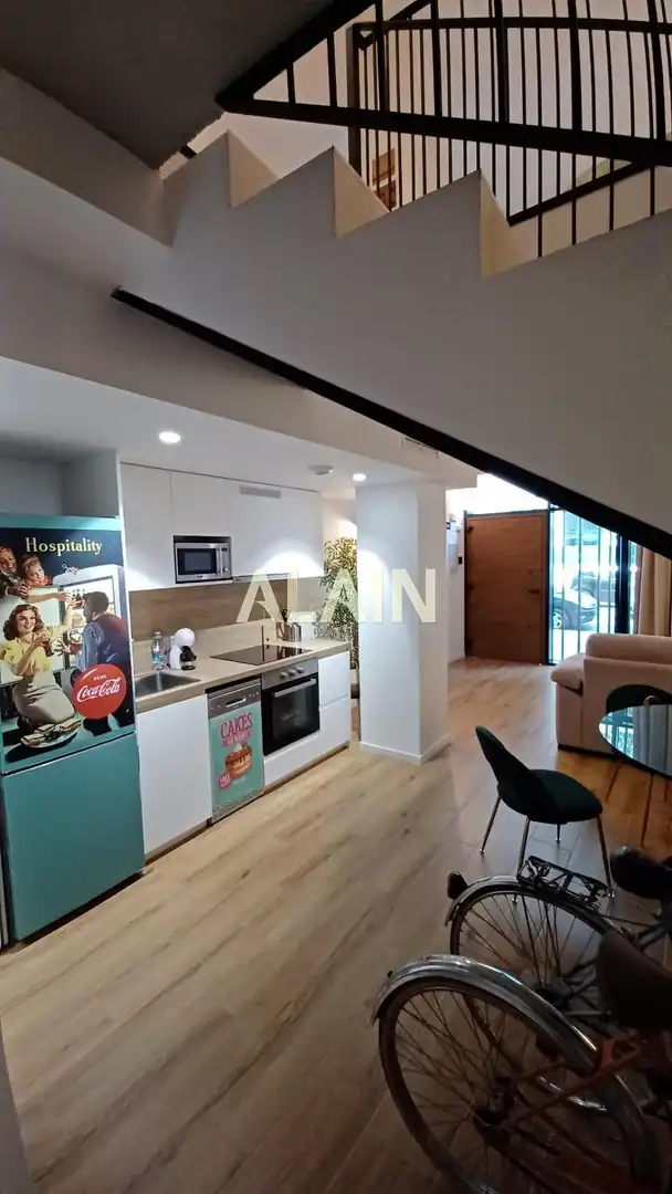 Cocina de Loft en venta en Valencia con Aire acondicionado, Parquet y Amueblado