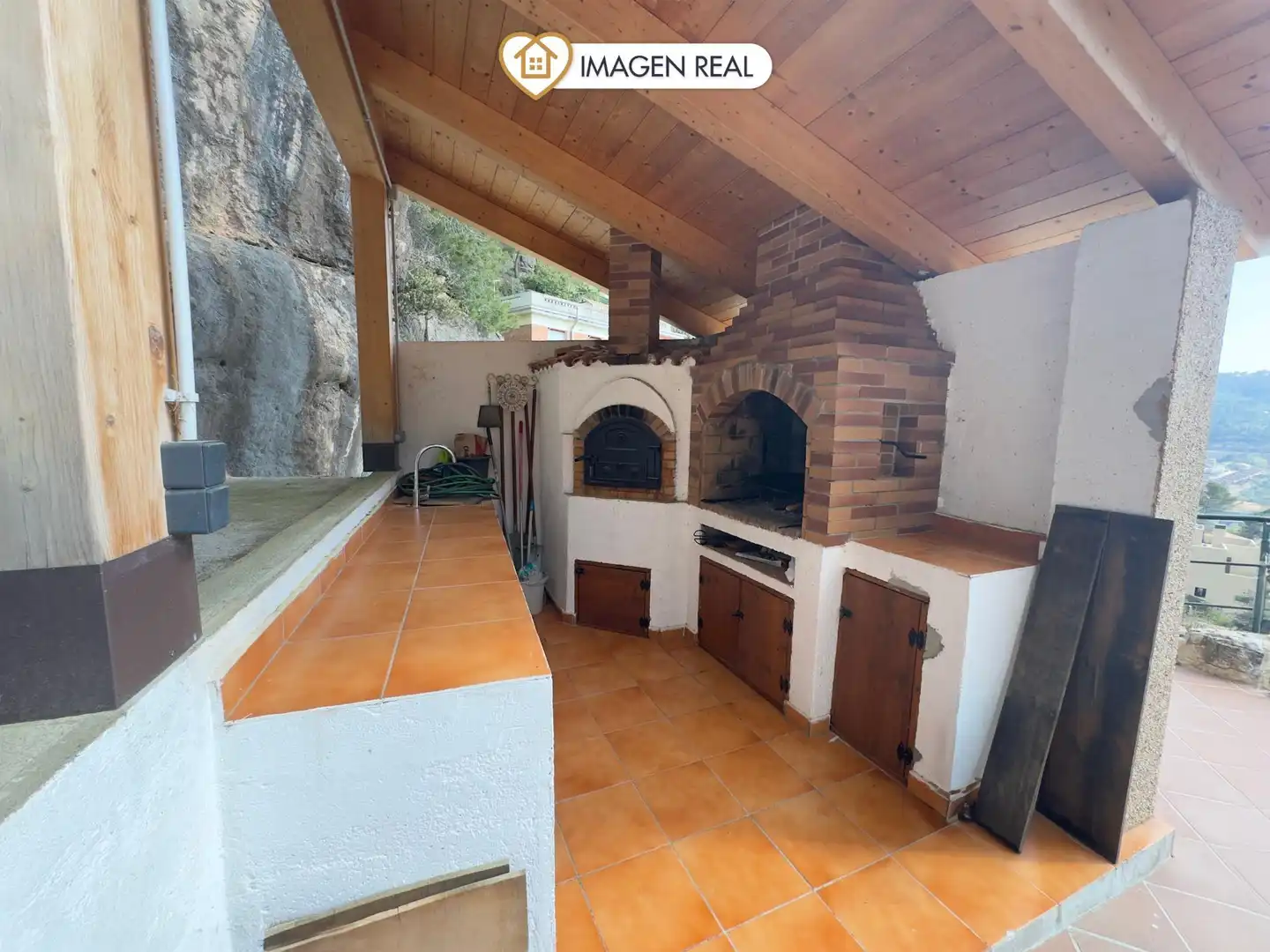 Terraza de Casa o chalet en venta en Vallirana con Aire acondicionado, Calefacción y Jardín privado