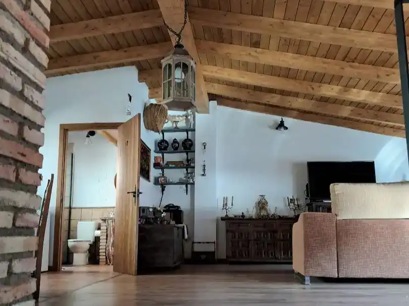 Sala de estar de Piso en venta en Caminomorisco con Parquet, Trastero y Amueblado