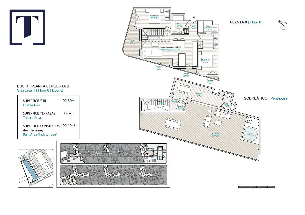 Appartement compact avec terrasse à vendre à Platja de Torres, imagen 14