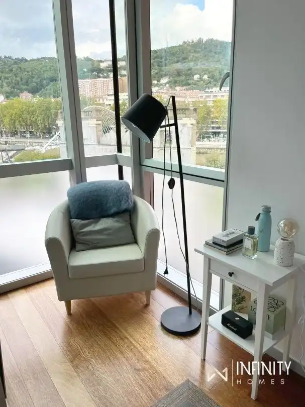 Balcony of Flat for rent in Bilbao   with Air Conditioner, Heating and Terrace