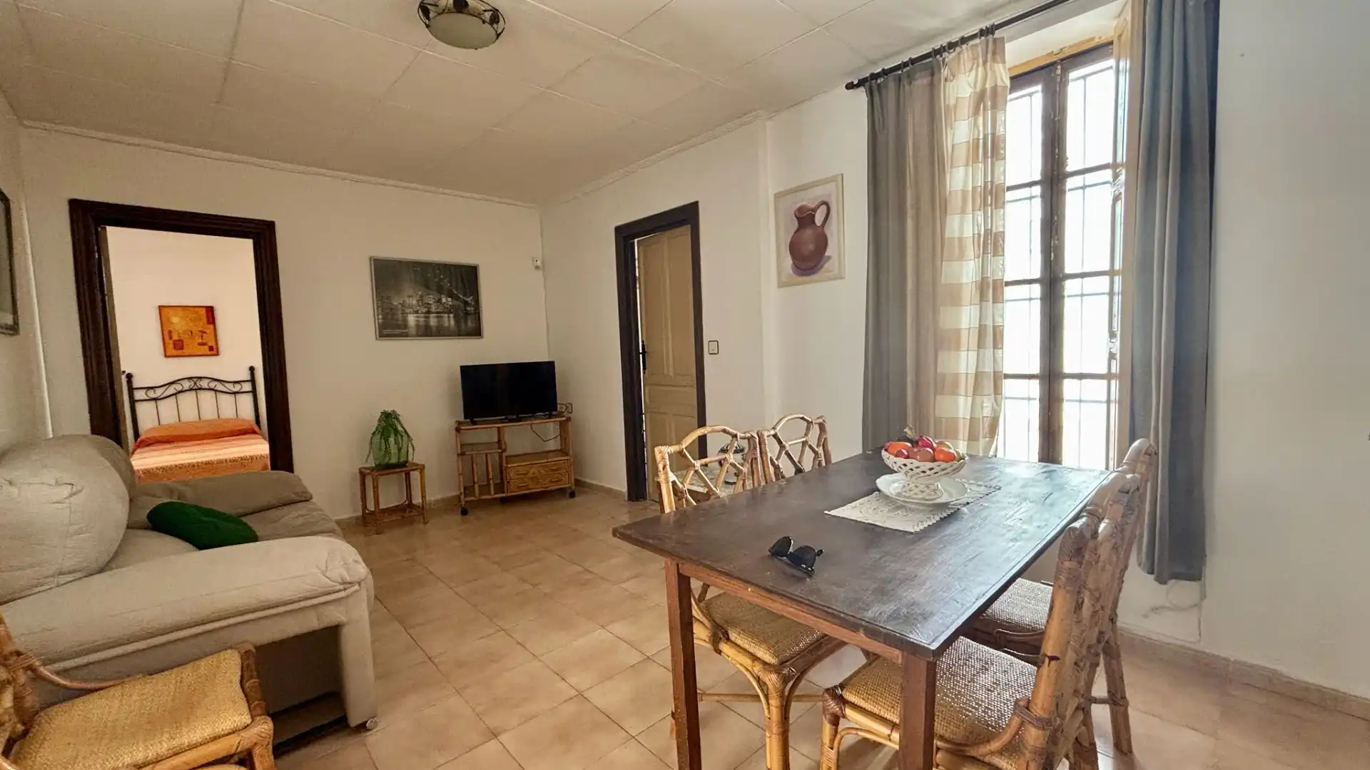 Comedor de Casa o chalet en venta en Fuente Álamo de Murcia con Jardín privado y Amueblado