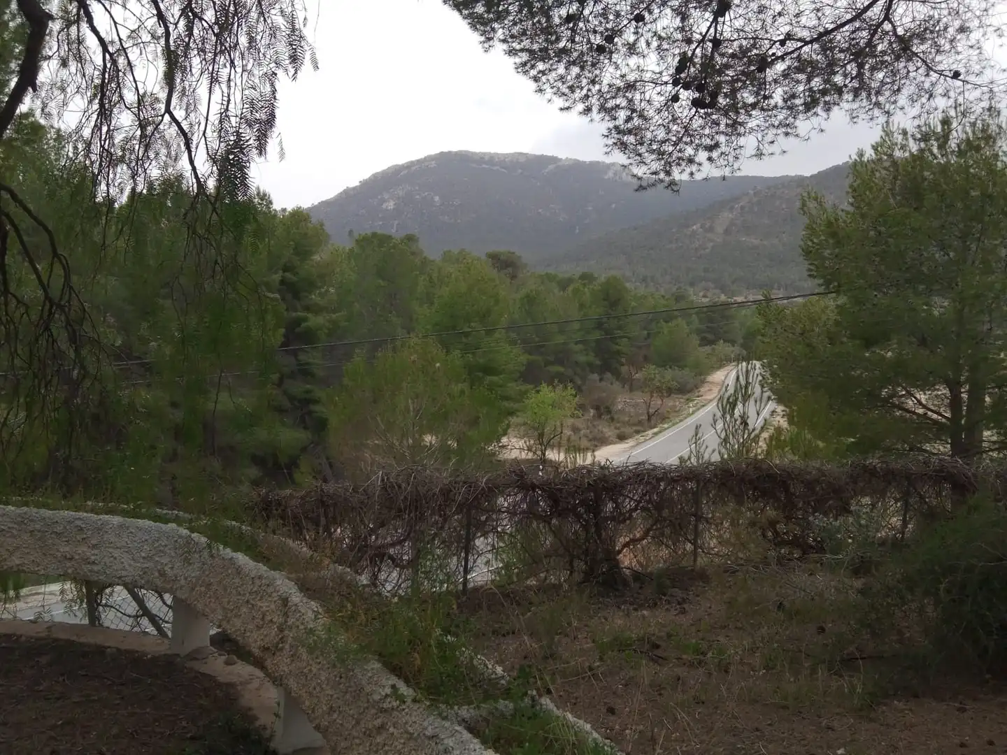 Vista exterior de Casa o xalet en venda en Tibi amb Calefacció, Jardí privat i Terrassa