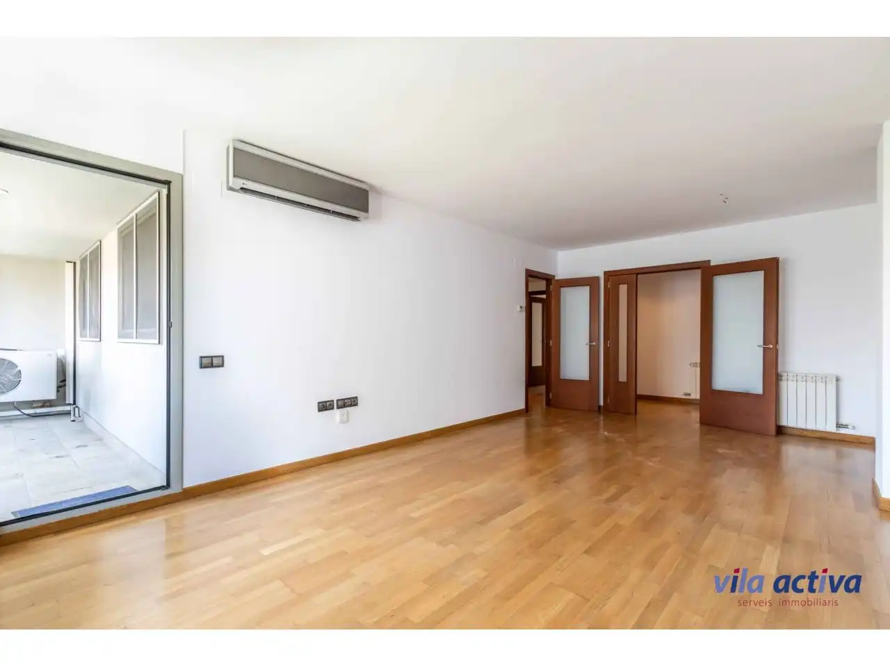 Sala de estar de Piso en venta en Terrassa con Aire acondicionado, Calefacción y Parquet