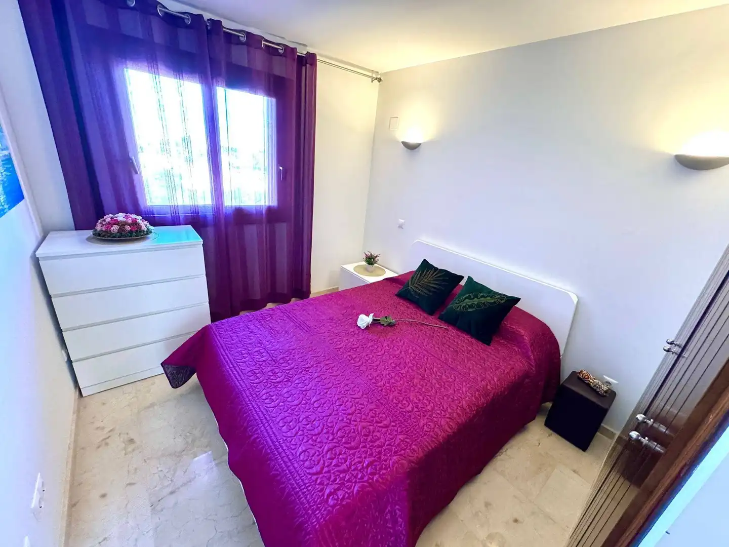 Dormitori de Apartament en venda en Torrevieja amb Aire condicionat, Calefacció i Jardí privat