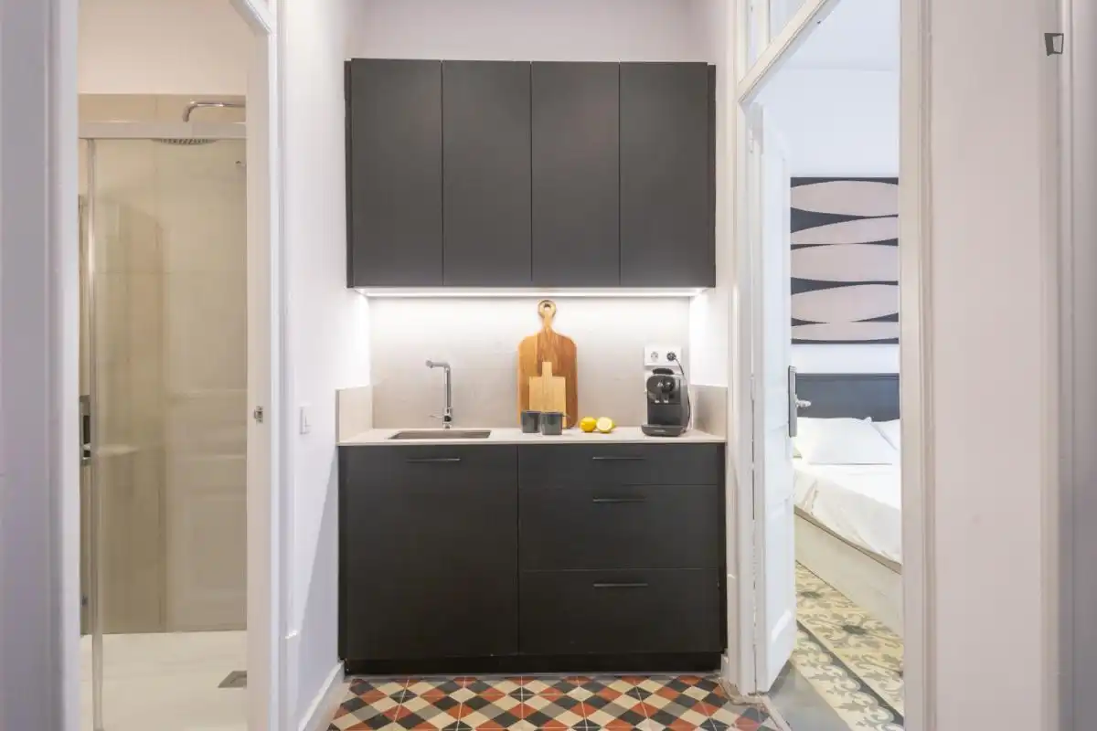 Cuina de Casa o xalet per a compartir en Gràcia