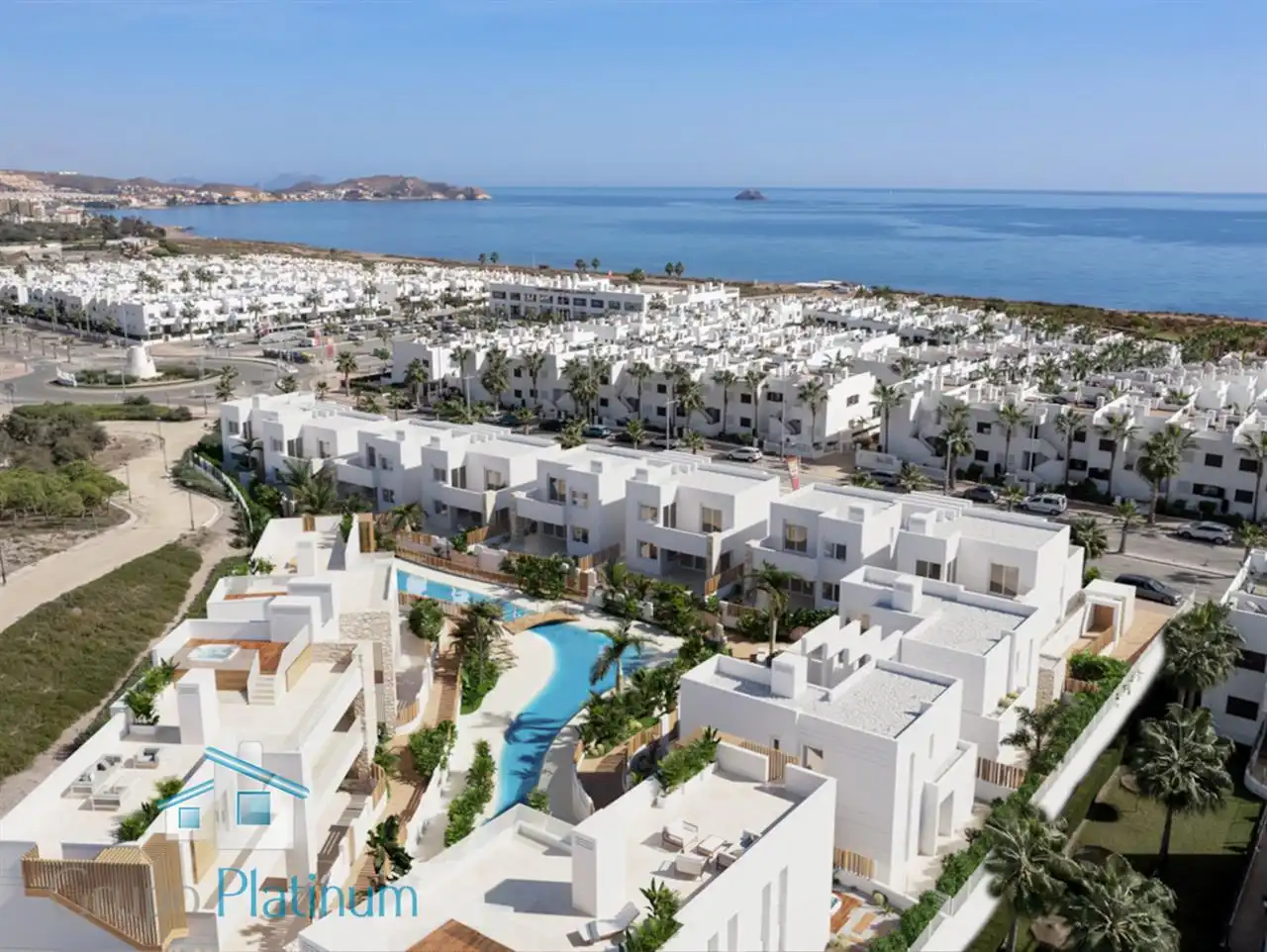 Vista exterior de Apartament en venda en Pulpí amb Aire condicionat, Terrassa i Traster