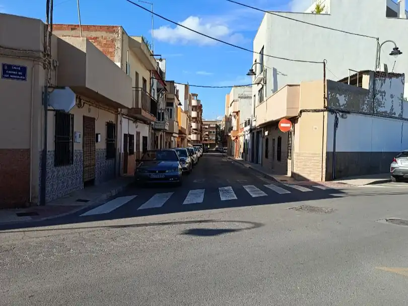 Vista exterior de Planta baixa en venda en Aldaia