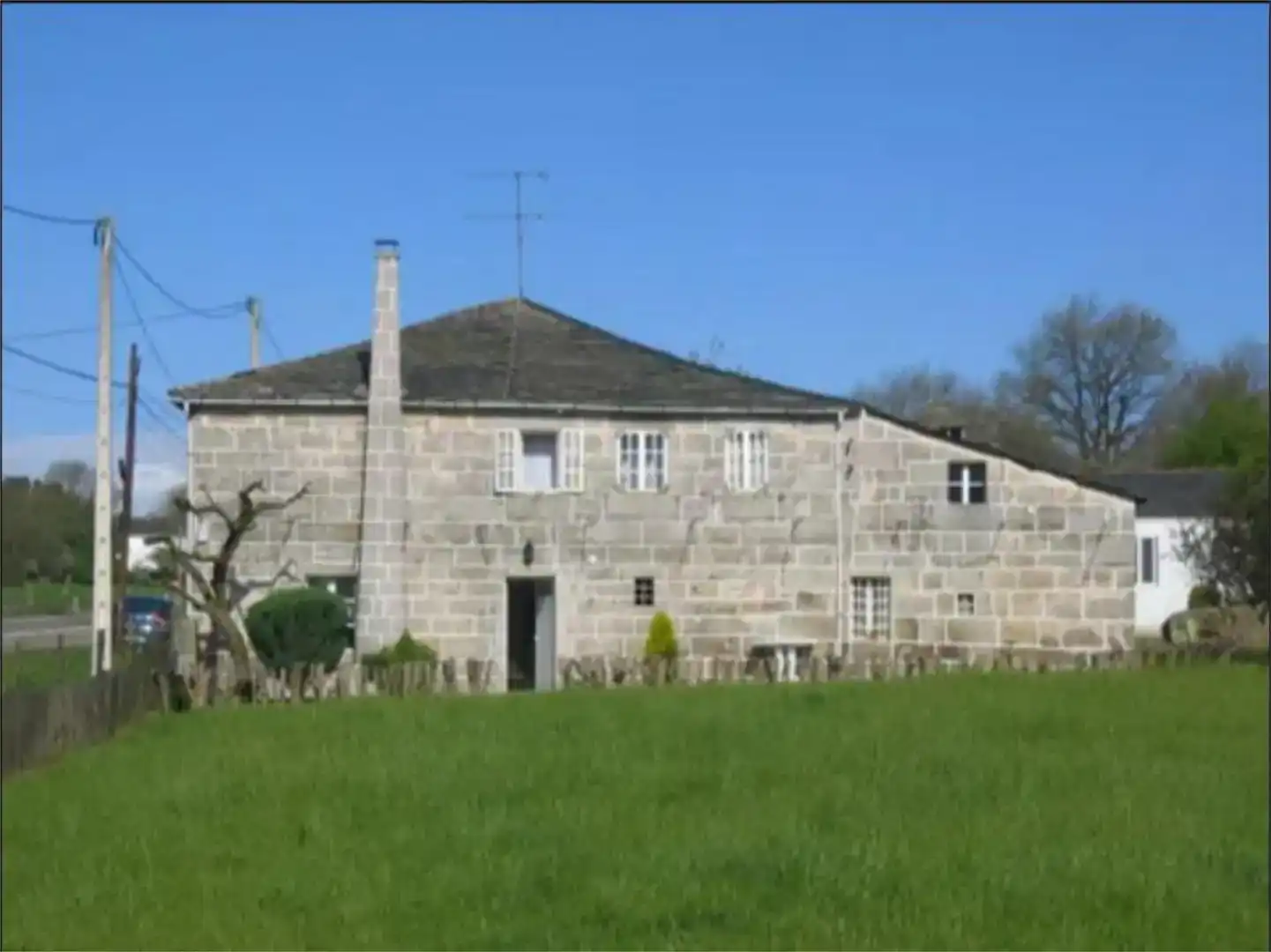 Exterior view of Flat for sale in O Corgo  