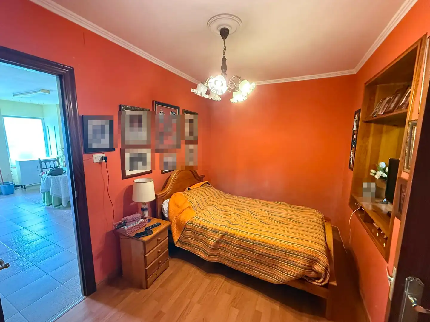 Habitación de Casa adosada en venta en Fene con Calefacción, Parquet y Amueblado