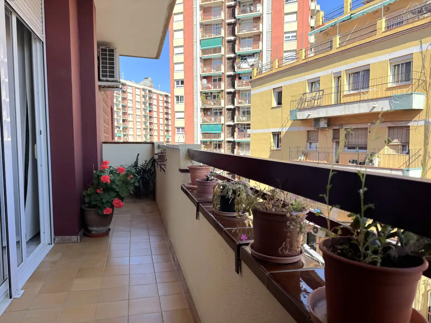 Balcony of Flat for sale in  Barcelona Capital  with Air Conditioner, Heating and Balcony
