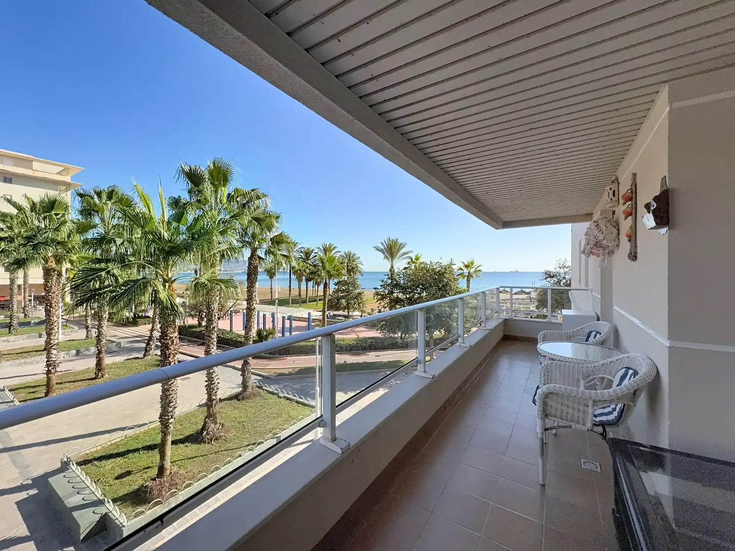 Terrace of Flat for sale in Málaga  with Air Conditioner, Terrace and Community pool