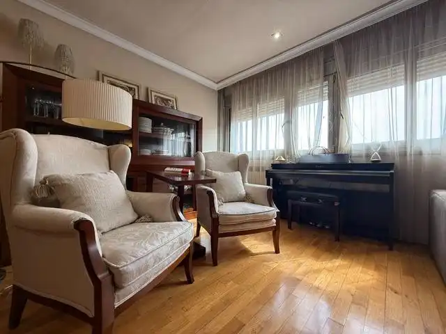 Sala de estar de Piso en venta en Murcia con Aire acondicionado, Calefacción y Parquet