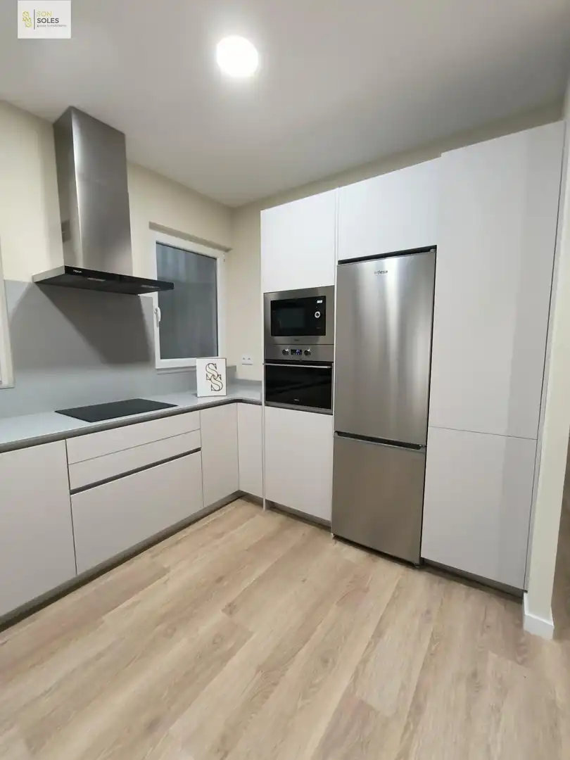 Cocina de Piso de alquiler en Santander con Calefacción y Amueblado