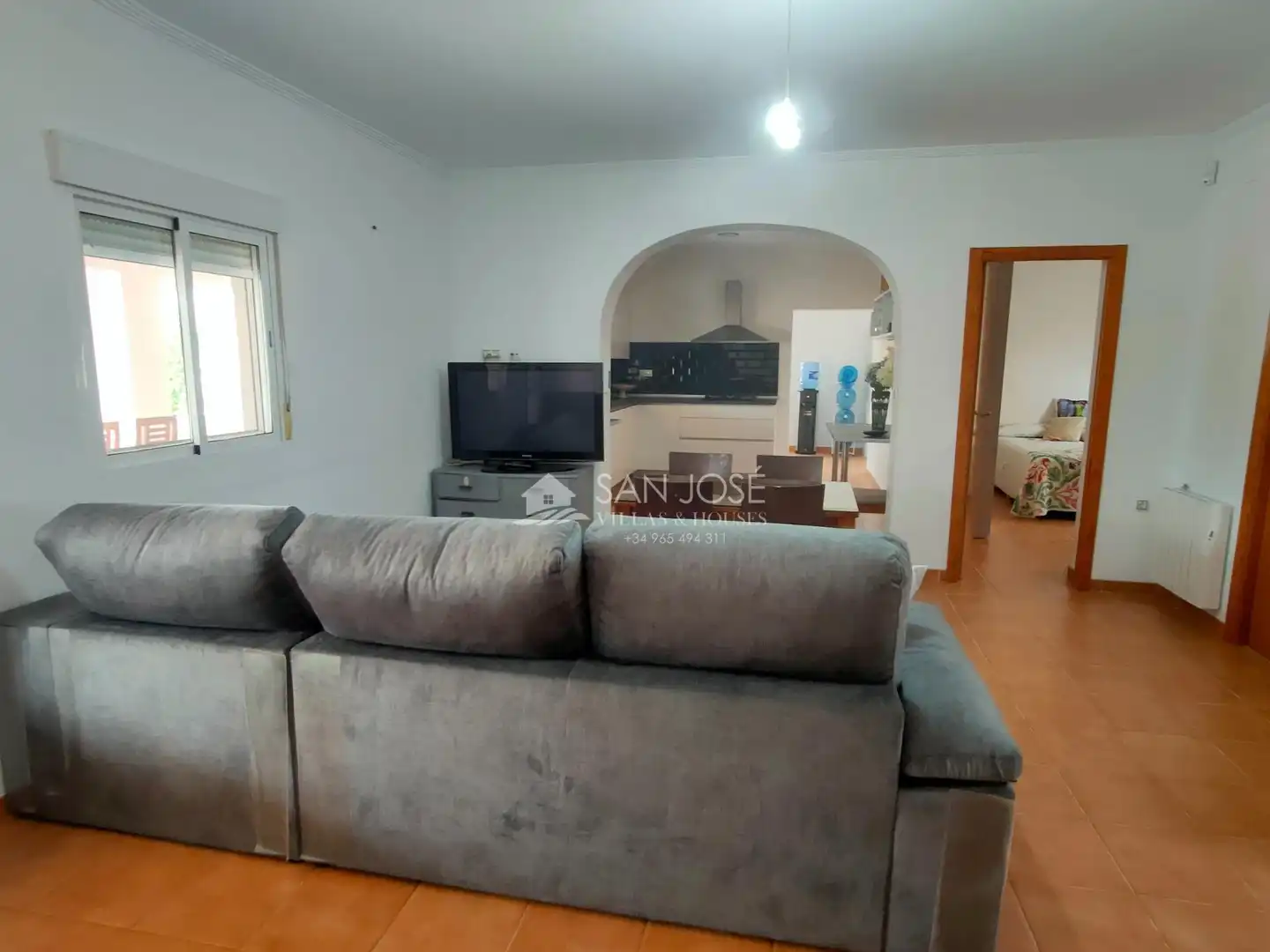 Sala de estar de Casa o chalet en venta en Aspe con Calefacción, Jardín privado y Trastero