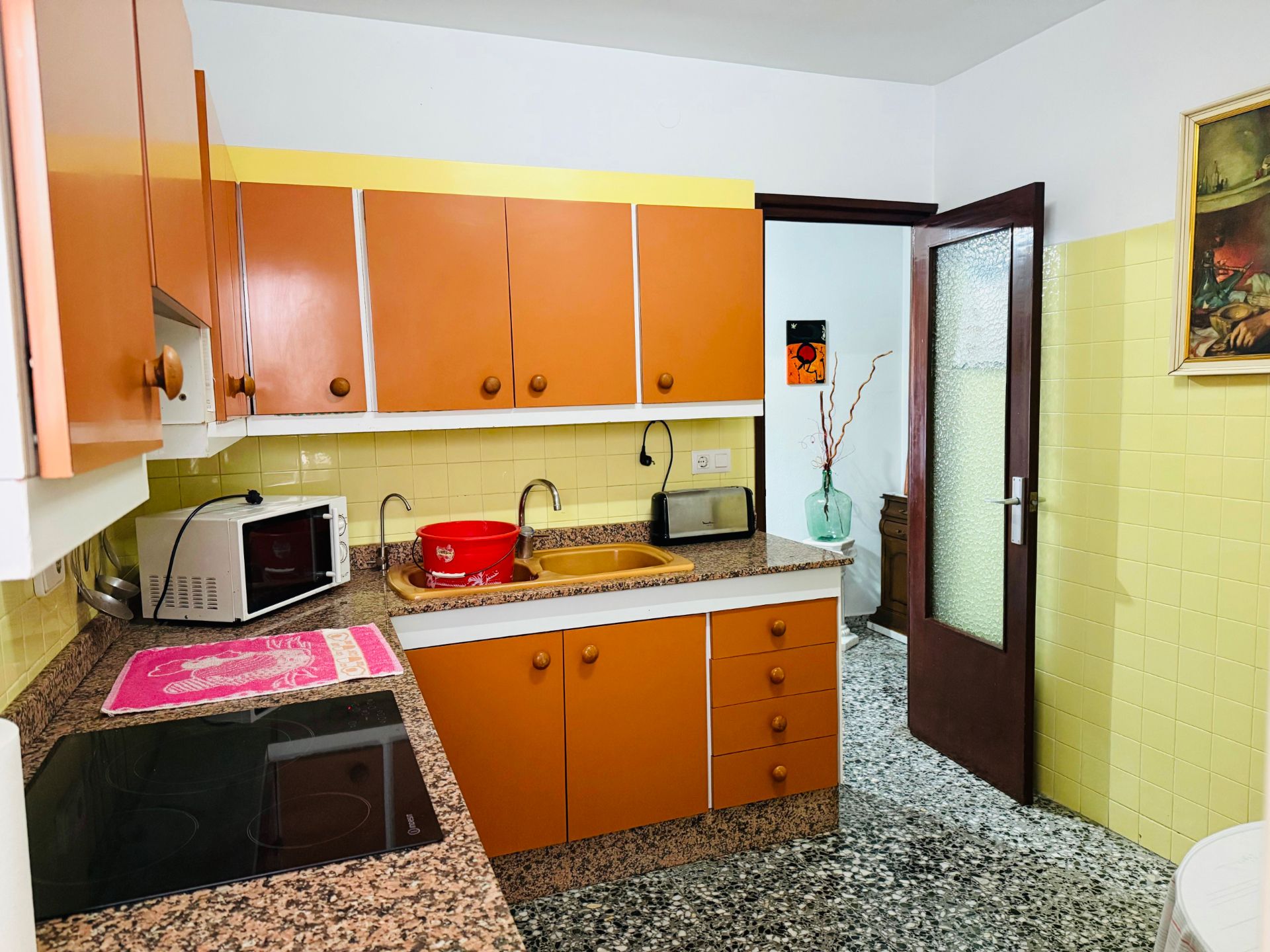 Kitchen of Flat for sale in Benissa  with Terrace, Furnished and Balcony