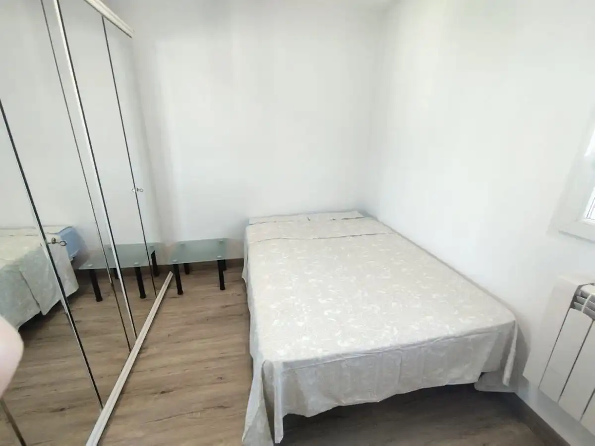 Schlafzimmer von Wohnung zur untervermieten in Madrid mit Heizung, Terrasse und Möbliert