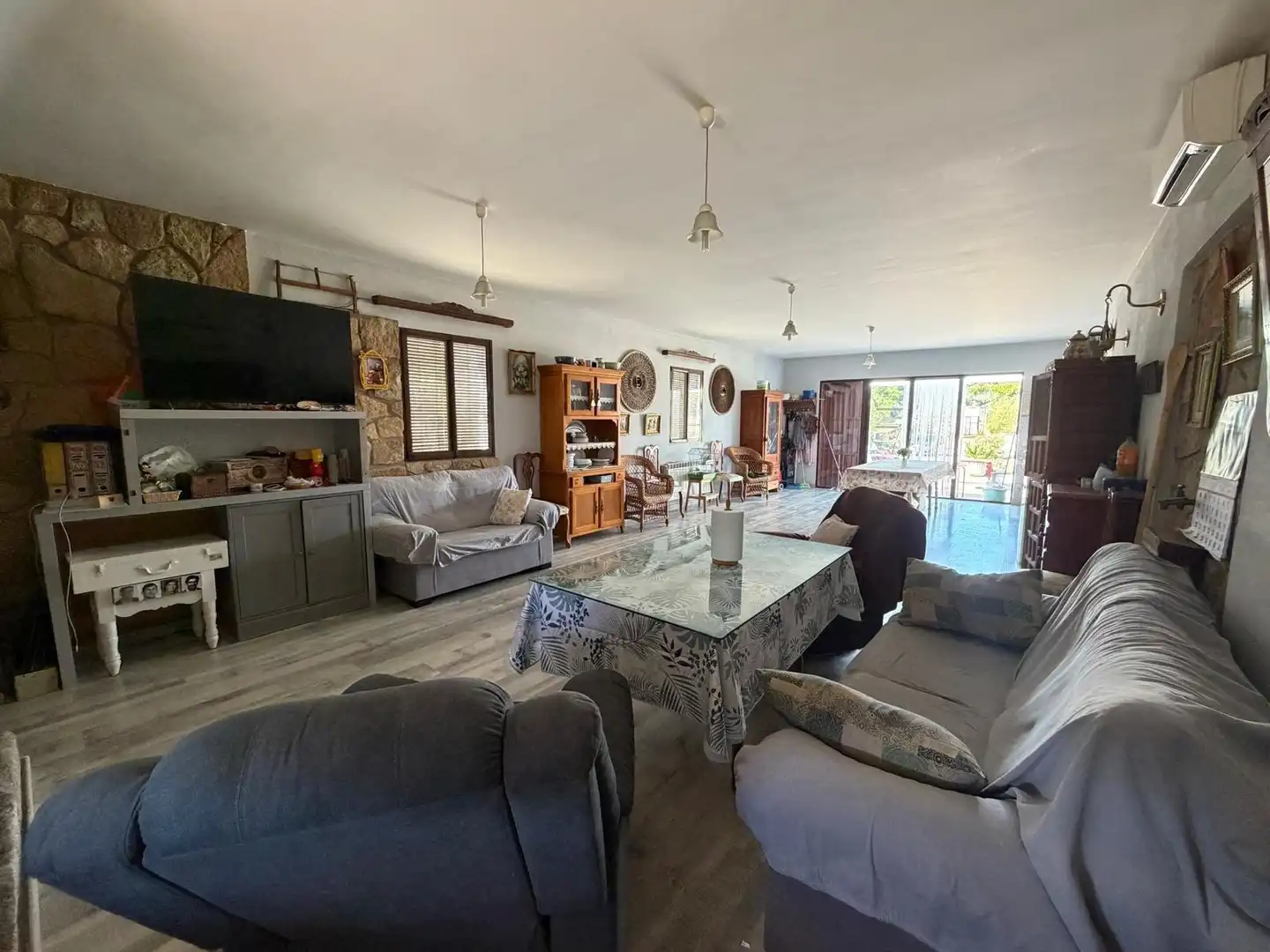 Sala de estar de Casa o chalet en venta en Casar de Cáceres con Aire acondicionado, Calefacción y Terraza