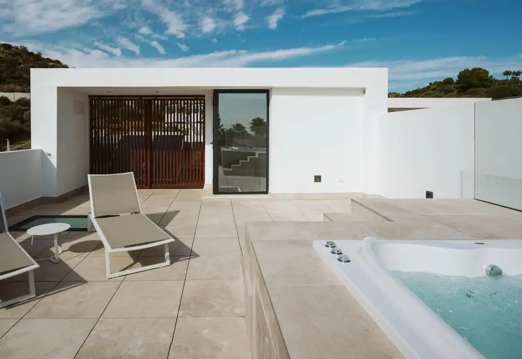 Terrace of Detached homes for rent in Marbella  with Air Conditioner, Terrace and Furnished