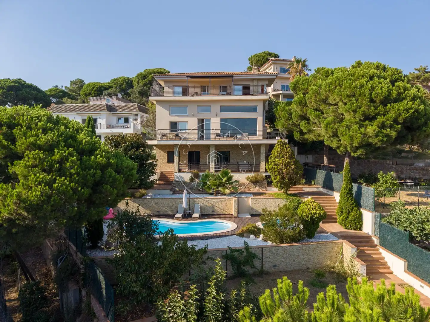 Jardín de Casa o chalet en venta en Lloret de Mar con Aire acondicionado, Calefacción y Jardín privado
