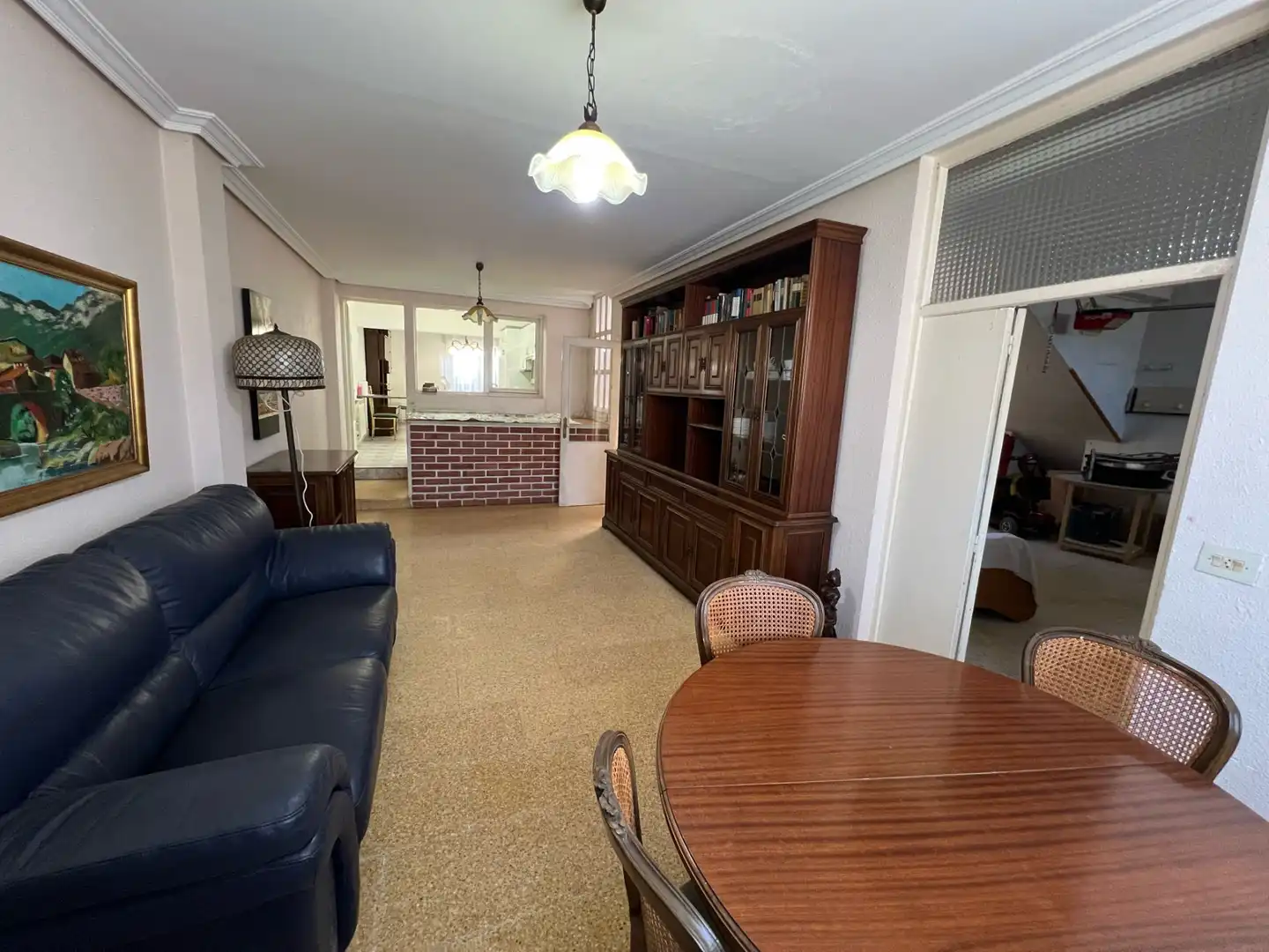Living room of Houses for sale in San Adrián  with Heating, Terrace and Storage room