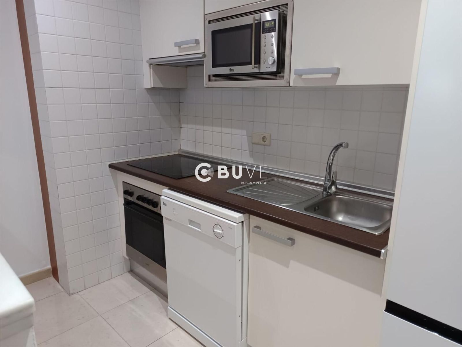 Kitchen of Flat for sale in Bormujos  with Air Conditioner, Heating and Furnished